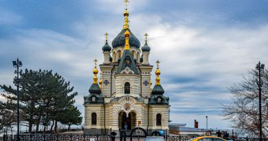Панорамный вид: Форосская церковь