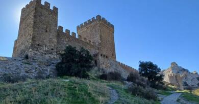 Панорамный вид: Генуэзская крепость Солдая