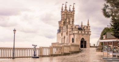 Панорамный вид: Ласточкино гнездо